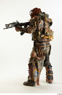  Photos Ryan Sutton Junk Town Postapocalyptic Bobby Suit Poses aiming a gun standing whole body 0011.jpg